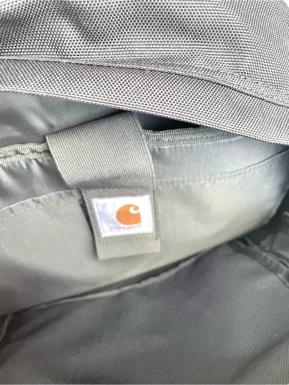 CARHARTT Black Foundry Series Backpack -Looks As If Never Used-Has Company Logo